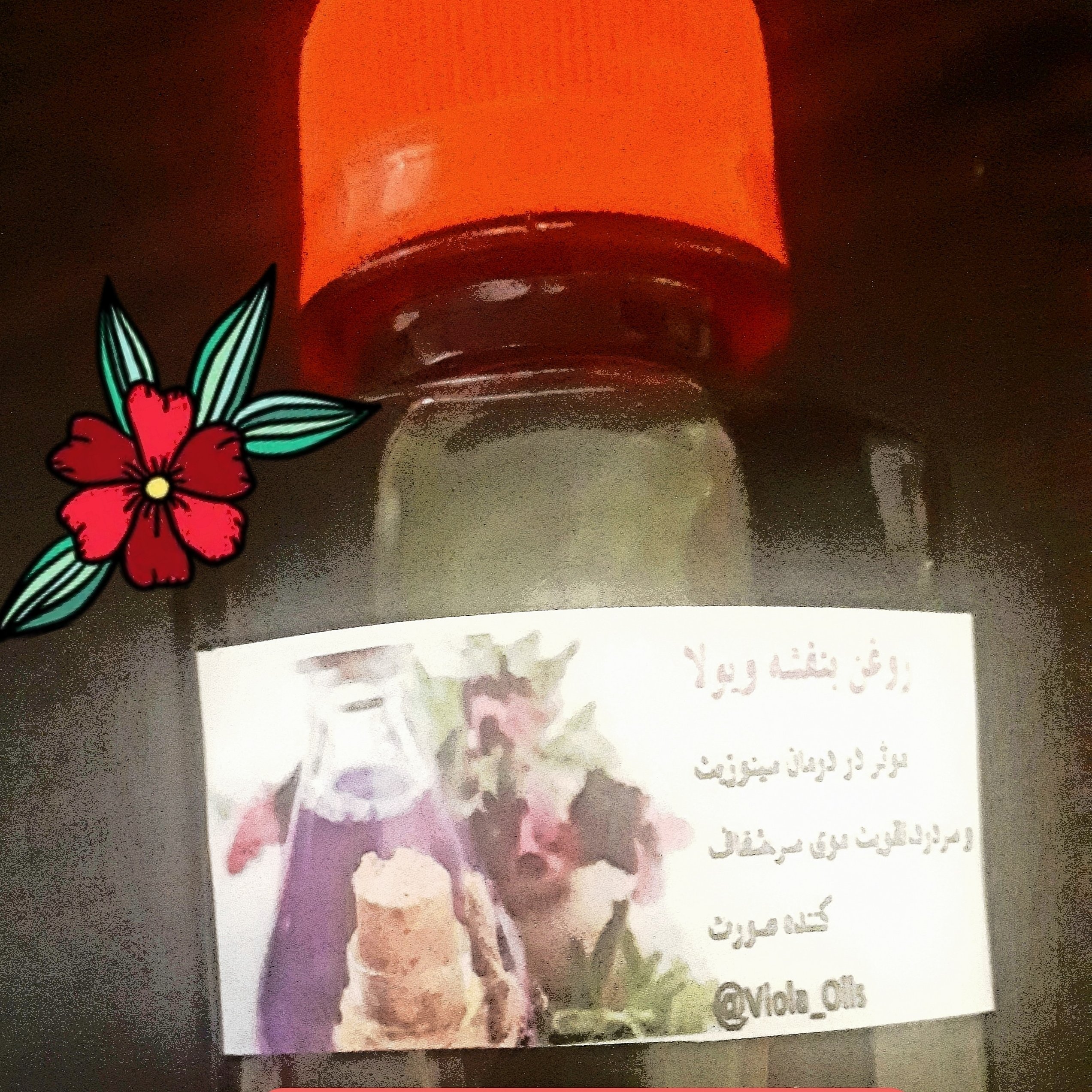 روغن بنفشه ویولا پایه زیتون 50 میلی