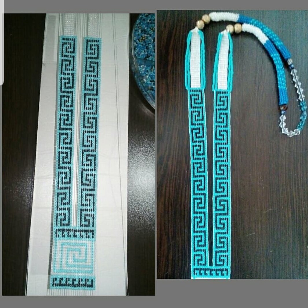 رومانتویی منجوق بافی(طرح ورساچ)