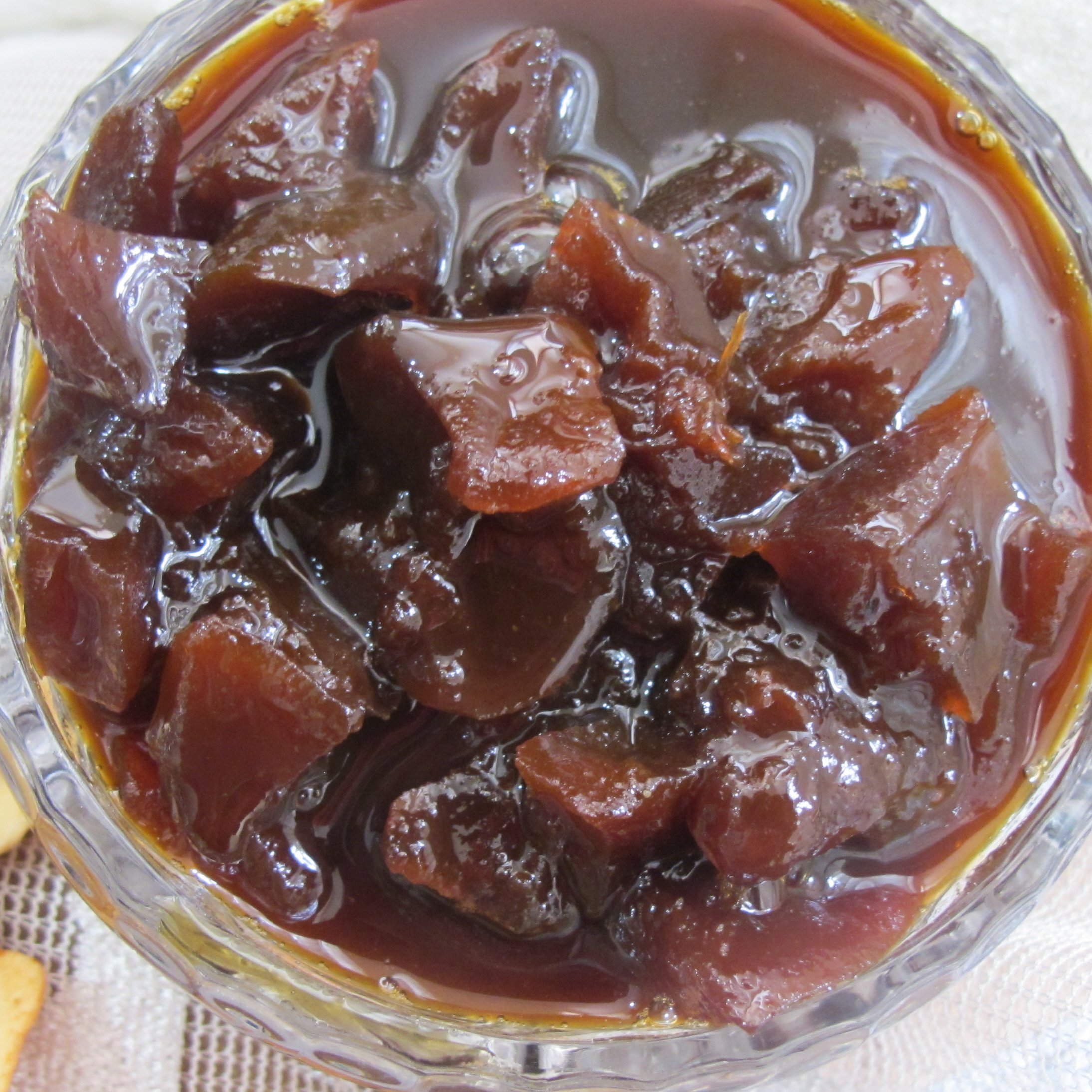 مربا سیب محلی خونگی طبیعی (بدون شکر)
