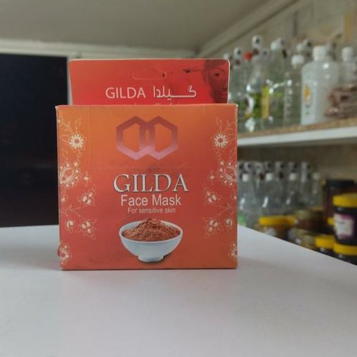 ماسک خاک رس قرمز گیلدا مخصوص پوست های حساس 