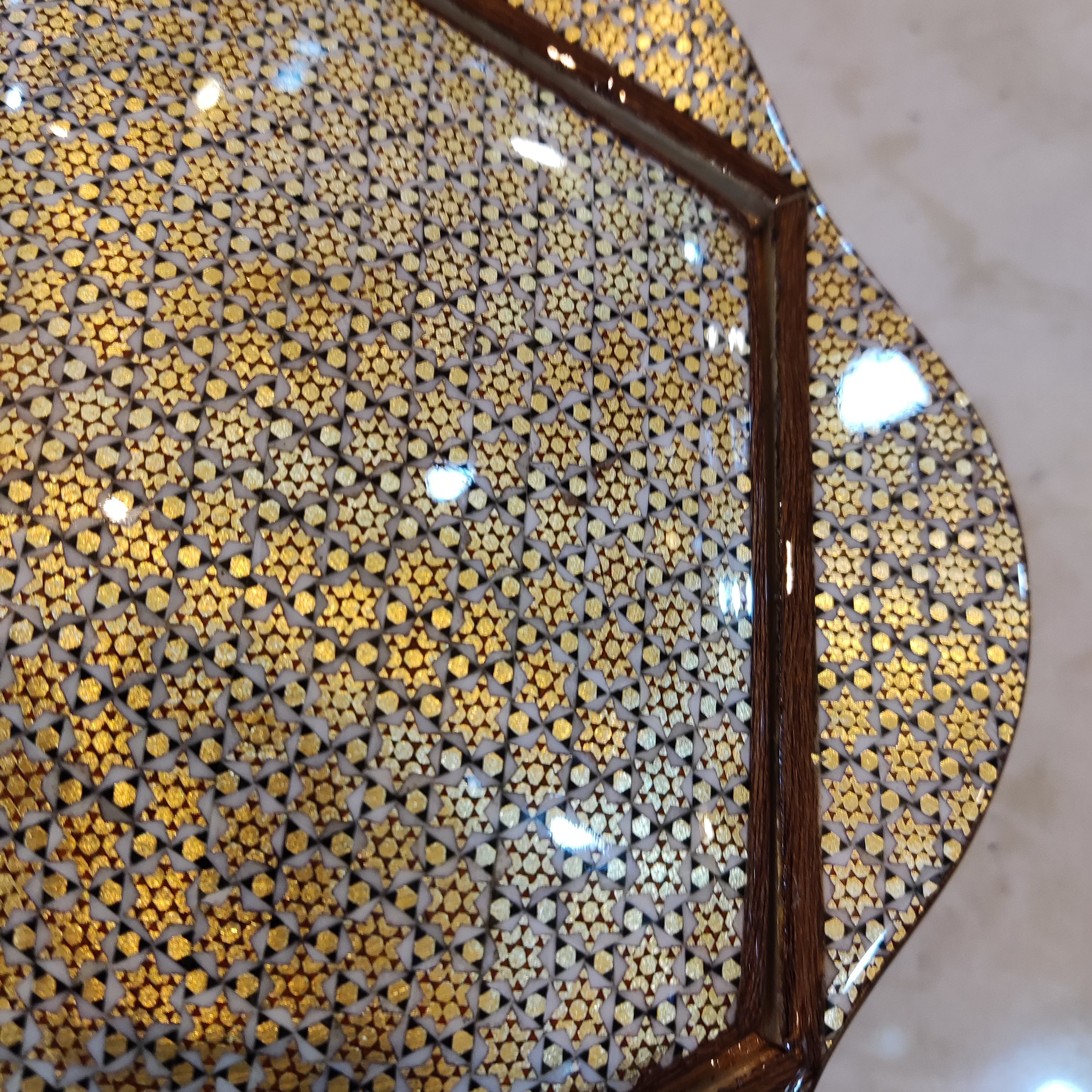 آجیل خوری (شکلات خوری )خاتم ریز سایز متوسط