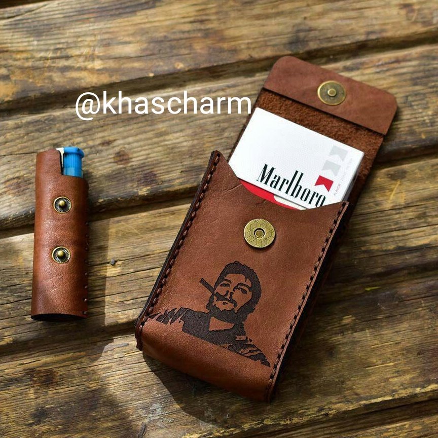 پاکت سیگار
چرم طبیعی ودست دوز تیاراچرم مشهد