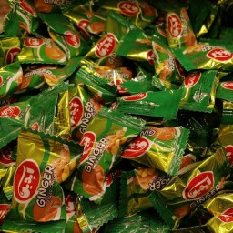 شکلات آبنباتی با طعم زنجبیل ( 500 گرمی )
